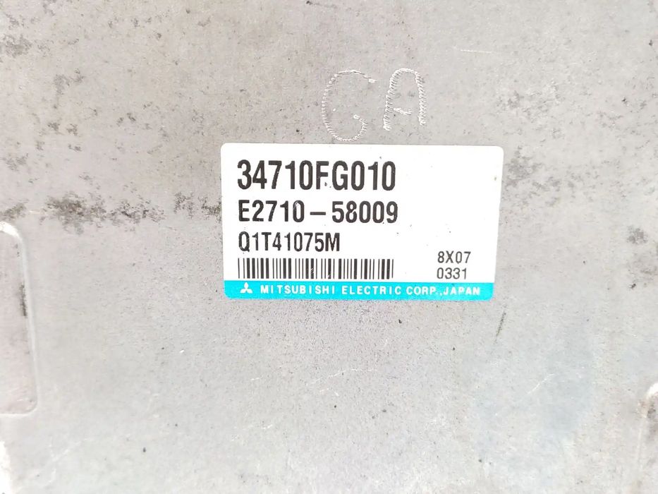 Centralina De Motor Uce SUBARU IMPREZA FASTBACK (GR, GH, G3) 2.0 D AWD 34710FG010