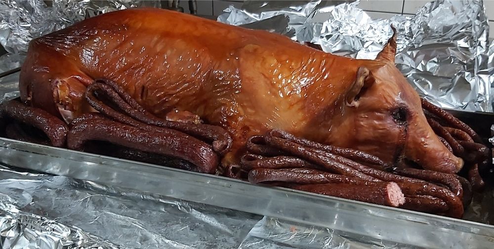 PROSIAK PIECZONY na gorąco, prosie pieczone, PROSIACZEK pieczony !