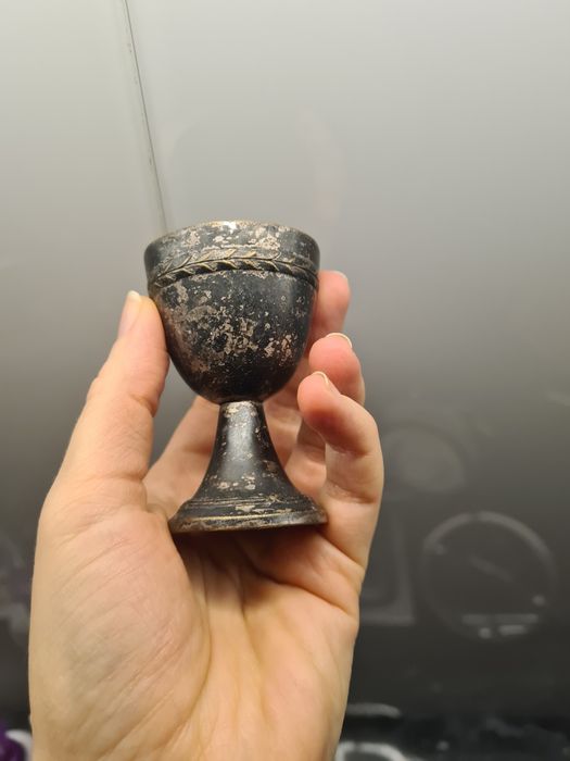 Kieliszek do jajek plater srebro WMF antyk