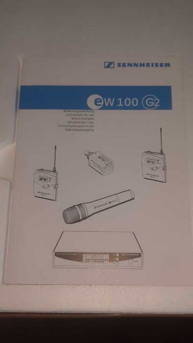 Бездротова радіосистема Sennheiser EW 100 G2 Presentation Set (Нова / Распакована)