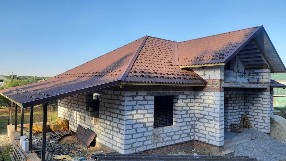 Кровля Полтава. Ремонт крыш. Кровельные работы. Купить металлочерепицу