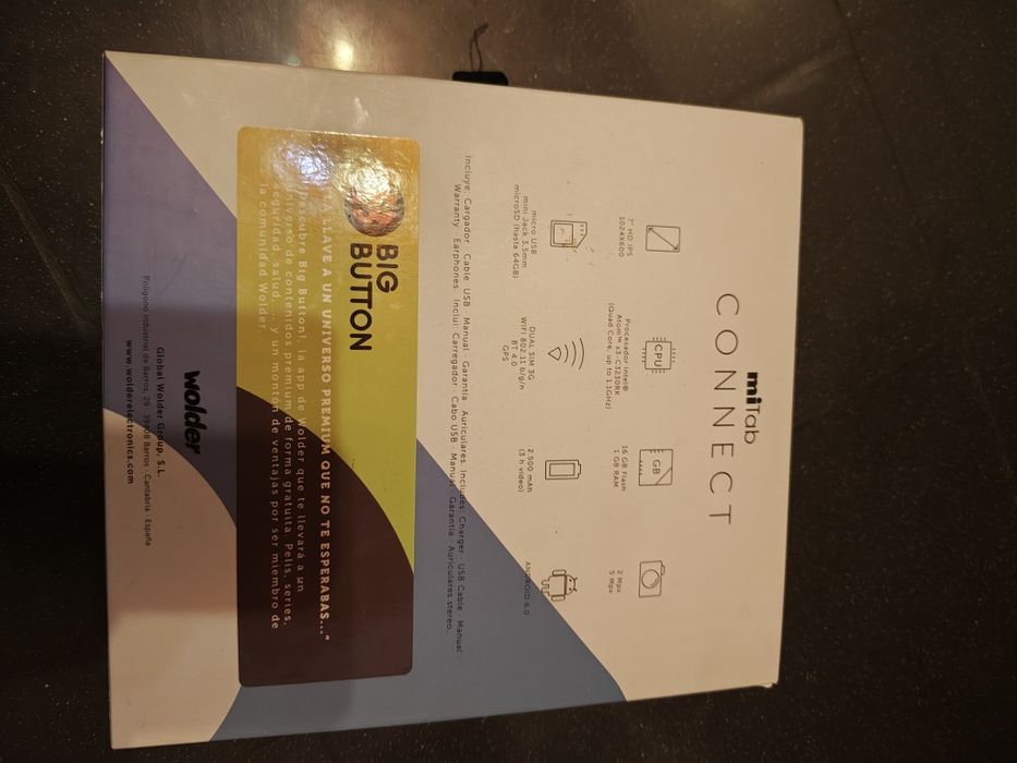 Tablet android telemóvel usado