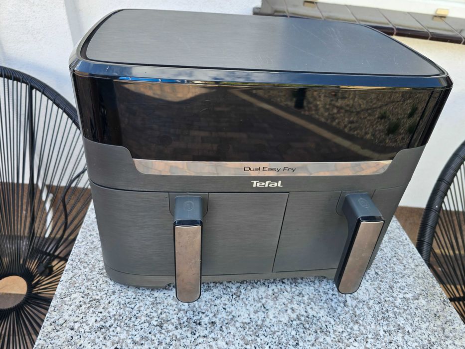 Air Fryer Frytkownica beztłuszczowa TEFAL Dual Easy Fry XXL EY942HE0 11l z podwójnym koszem