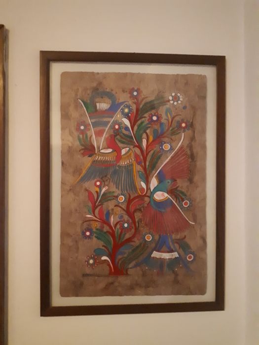 Parchment Painting Frame