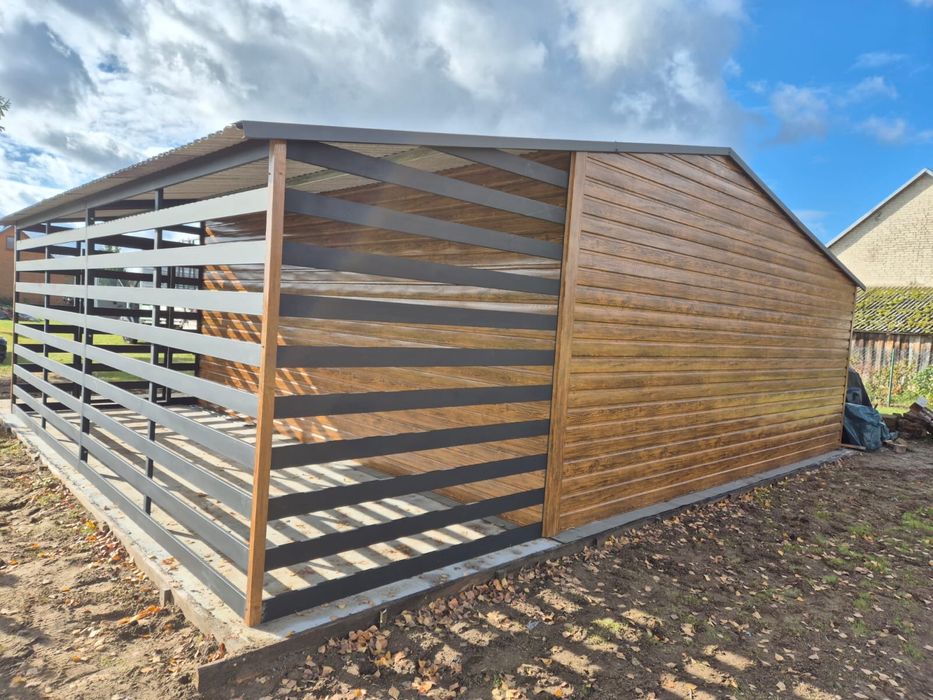 Garaze Wiaty Hale Drewutnie