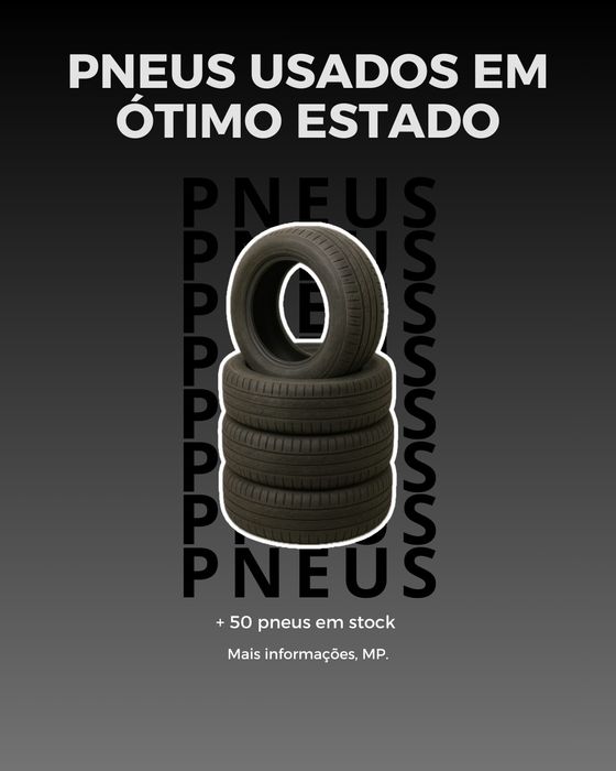 Pneus com pouco uso