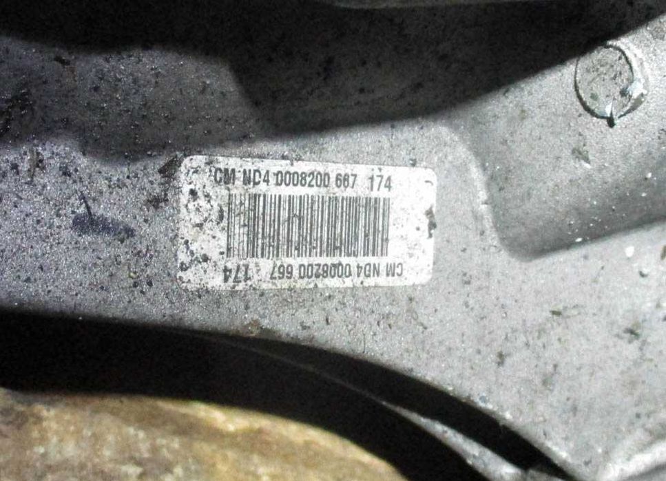 Caixa 6 velocidades para Renault Megane III 1.6 dci (2012) ND4*011 320104219R