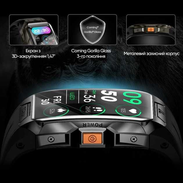 Наручные смарт-часы Kospet Tank X1 Original/Тактические умные часы