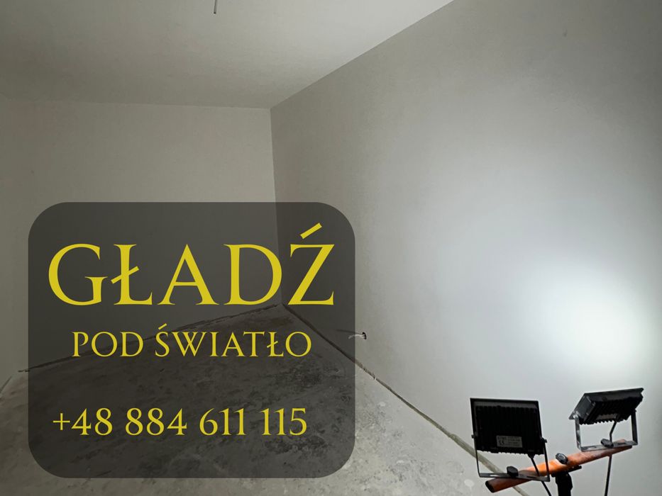 Gładzie | Gipsy | Malowanie | Szpachlowanie | Poprawki ubytku i pęknięcia | Osadzanie narożników | Akrylowanie