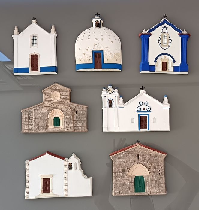 Fachadas Igrejas Portuguesas decoração paredes - Colecionadores
