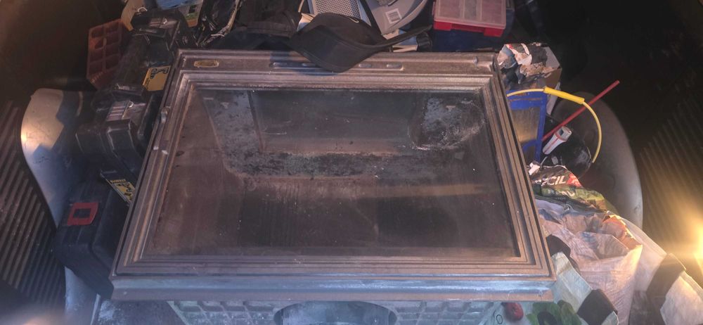 Lareira usada em bom estado...