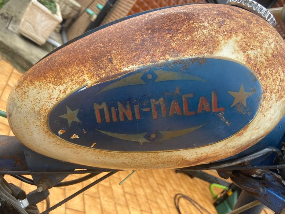 Mota Macal M50 Mini toda original a trabalhar.