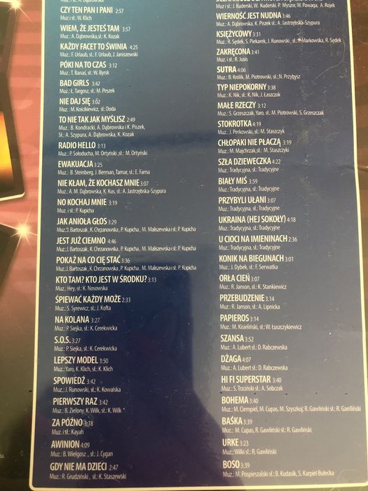 Zestaw Karaoke extra hity PL NOWE