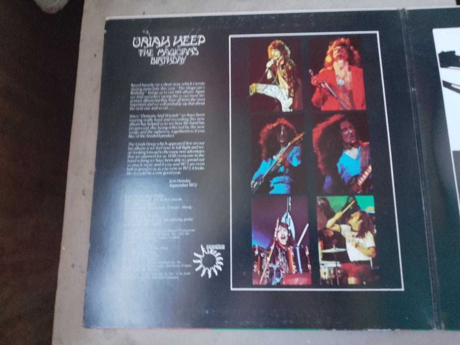 Продам ретро вениловые диски(оригинал) группа Kiss,Uriah Heep.