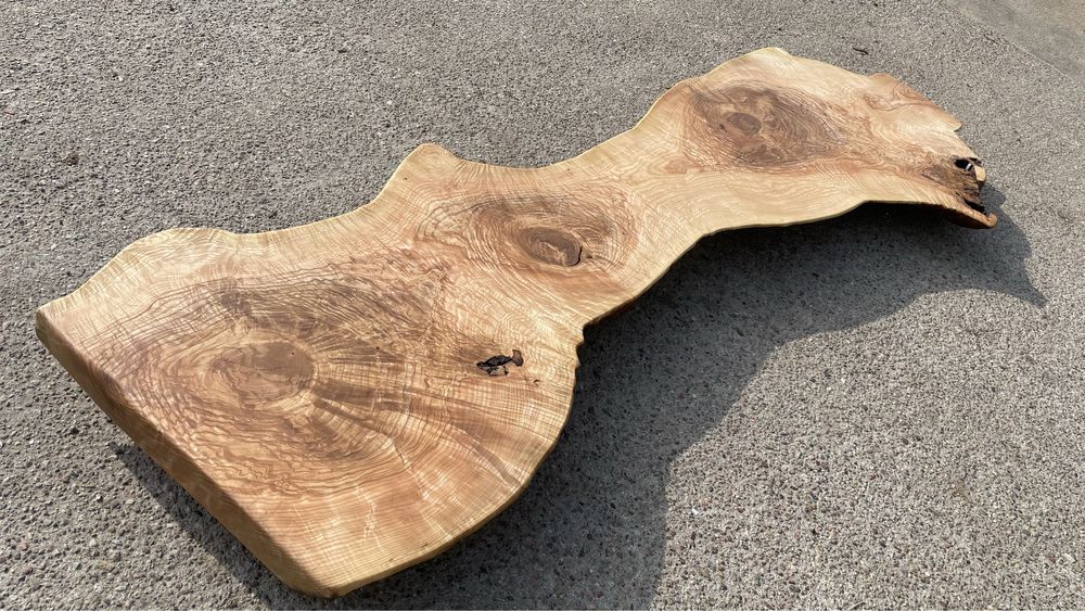 Blat na stół, ławę, wyspe, deska ozdobna, monolit jesionowy