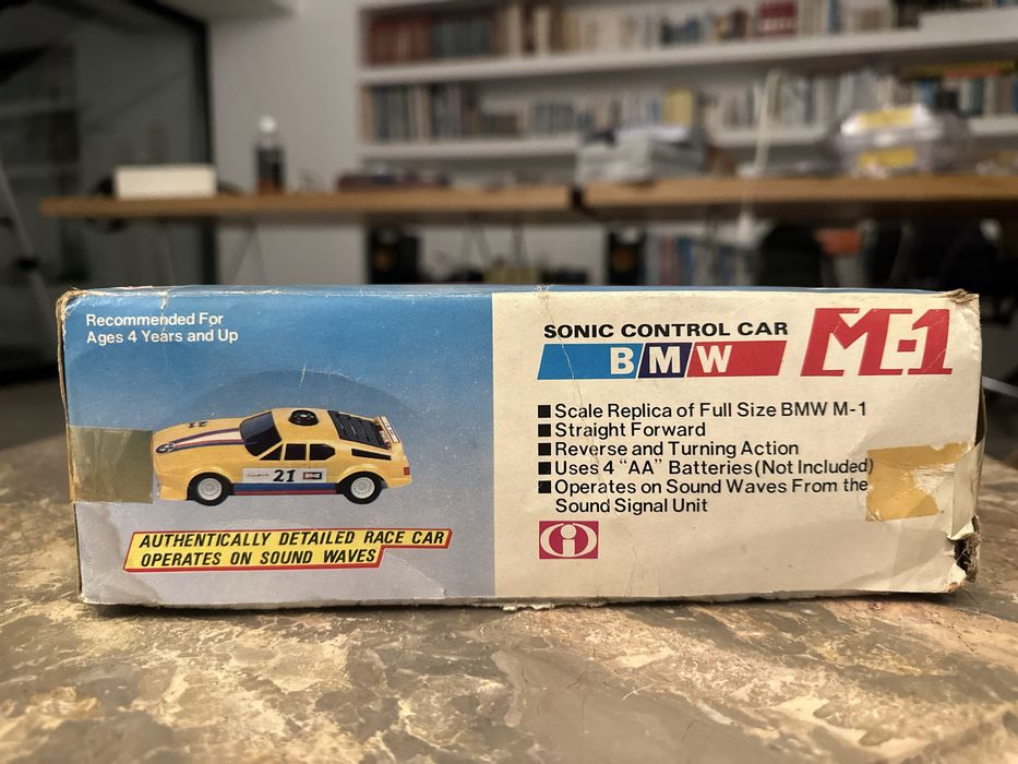 BMW M1 Sonic Control Vintage 1982 – Funcional