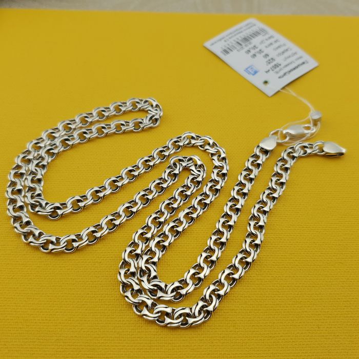 Серебро! Цепочка мужская бисмарк 20 гр. Срібний ланцюжок 50, 55, 60 см