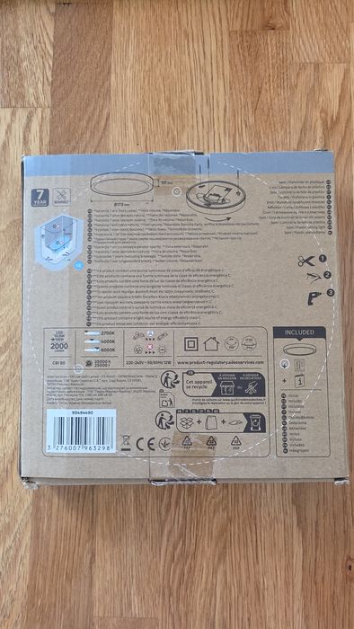 Plafon inspire Sanona okrągły 17cm 10.5W  ściemniacz K2700 K4000 K6000