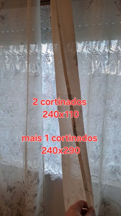 Cortinados trabalhados