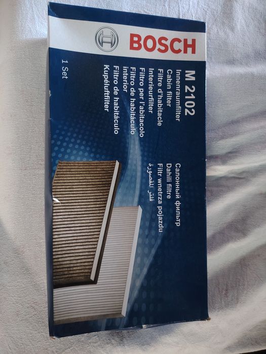 Filtros habitáculo BOSCH M 2102 – BMW E60/E61