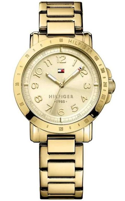 Zegarek damski Tommy Hilfiger złoty elegancki