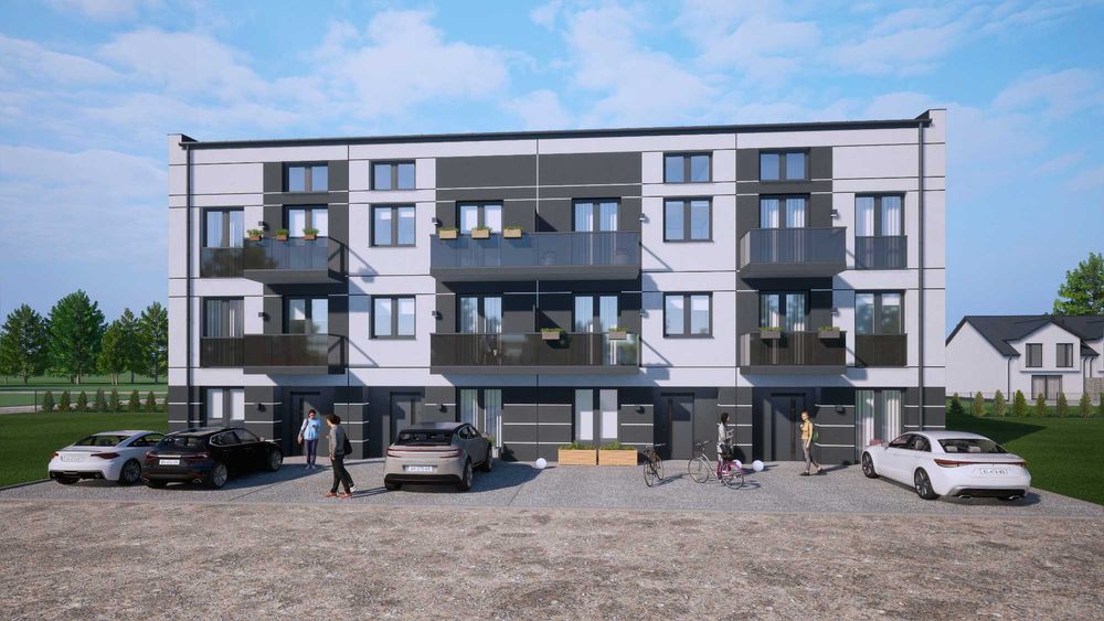 NOWY APARTAMENT 65m² z Ogródkiem * Przedsprzedaż * Żyrardów os. Wschód