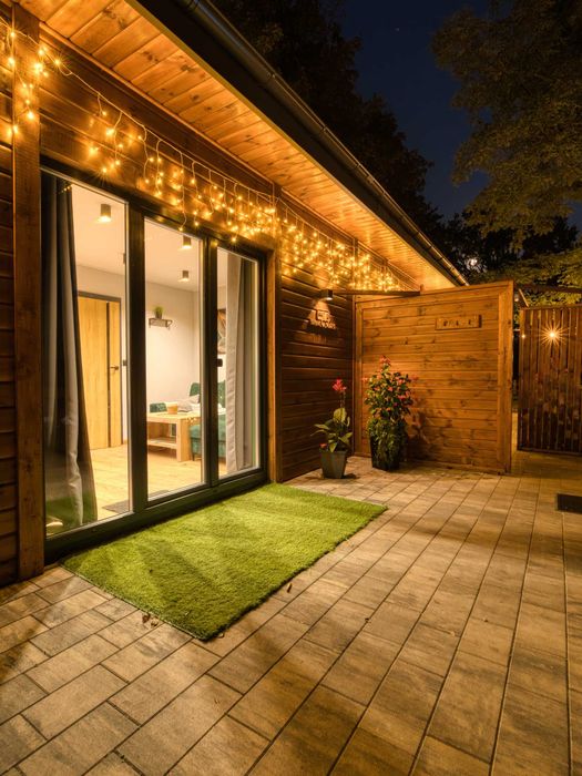 Apartament nad brzegiem jeziora, jacuzzi, sauna, ognisko