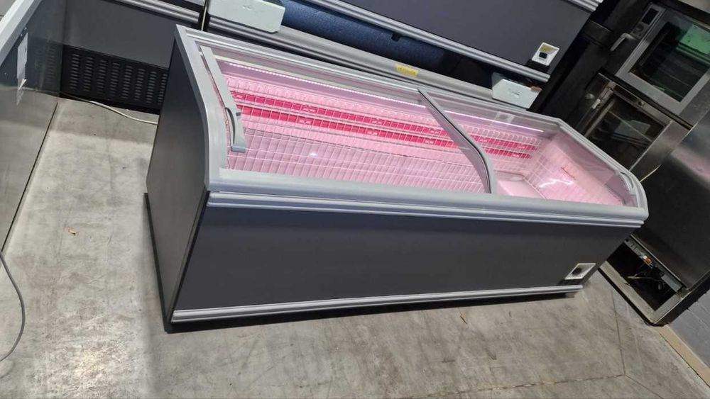 Морозильна камера бонета вітрина AHT Paris 210  Антрацит. Є гарантія