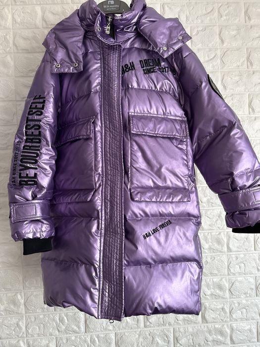 Зимнє пальто для дівчинки