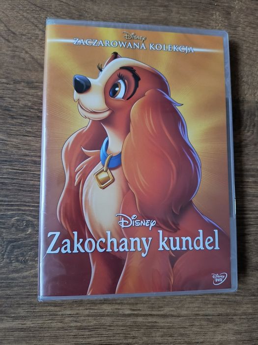 Zakochany kundel Dvd Nowy w folii Disney bajla film