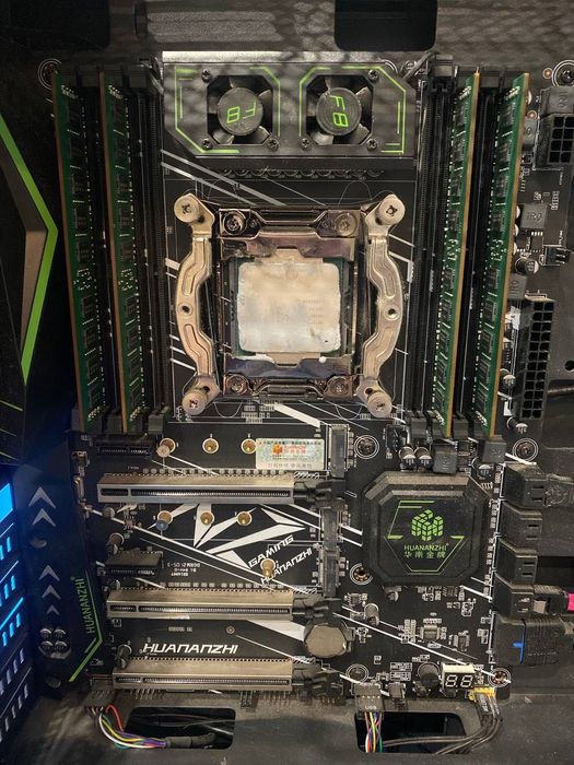 huananzhi x99 f8 - купити комплектуючі для ПК - Ціна на OLX.ua