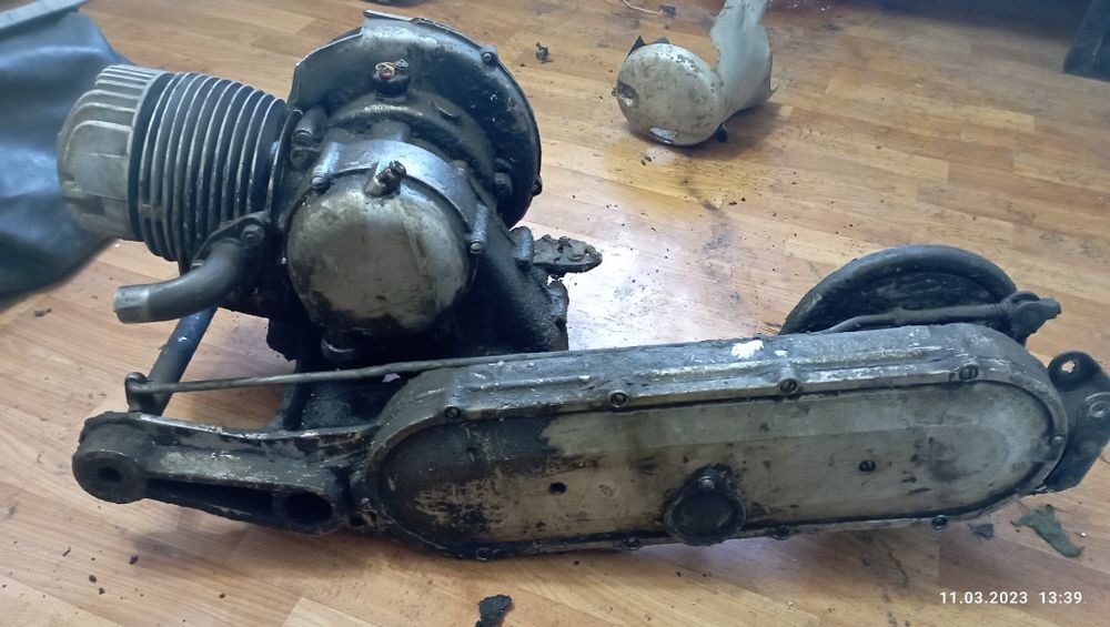 Мотор двигатель мотороллер в сборе Обмен