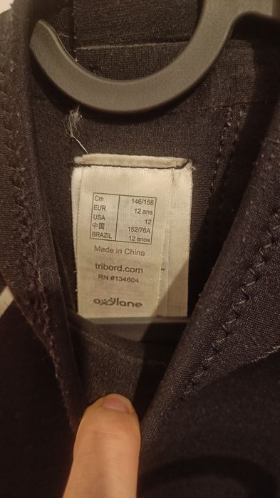 Roupa de mergulho 146/158