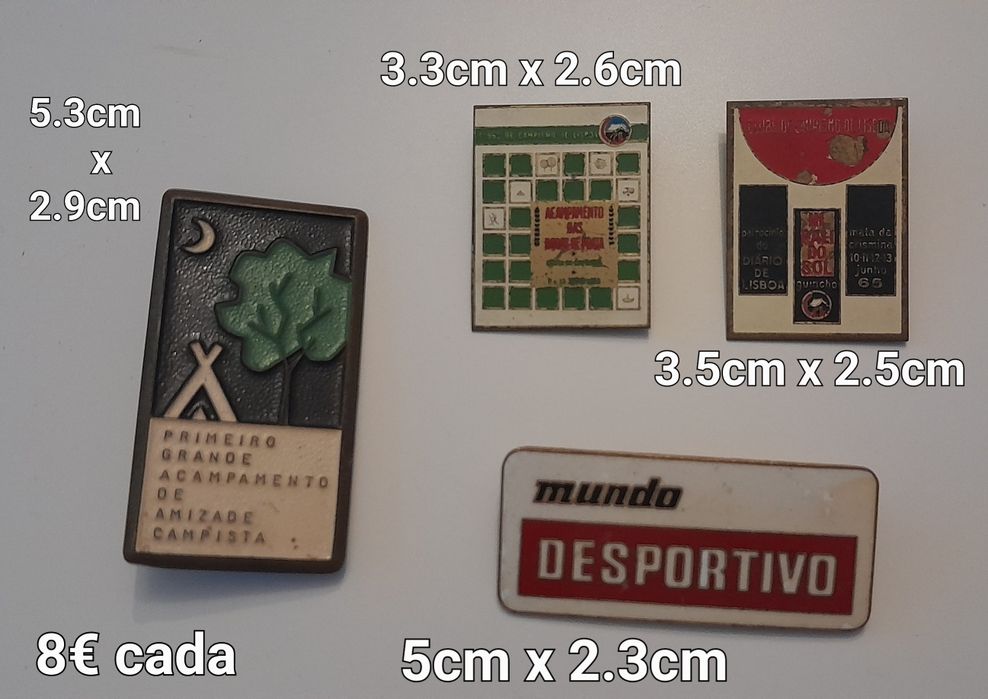 Alfinetes de peito