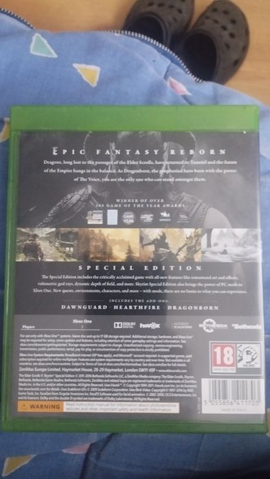 Skyrim specjal edition  plthe elder scrolls V, Xbox one wyprzedaż własnej kolekcji
