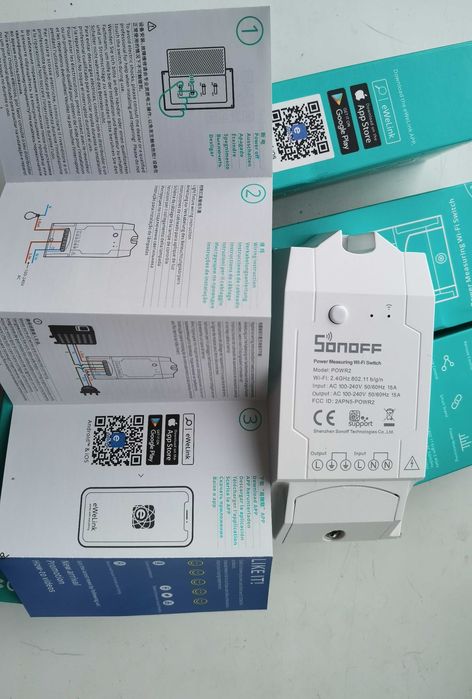 Wifi реле Sonoff pow R316  измeрени энергопотребления ,установ таймера