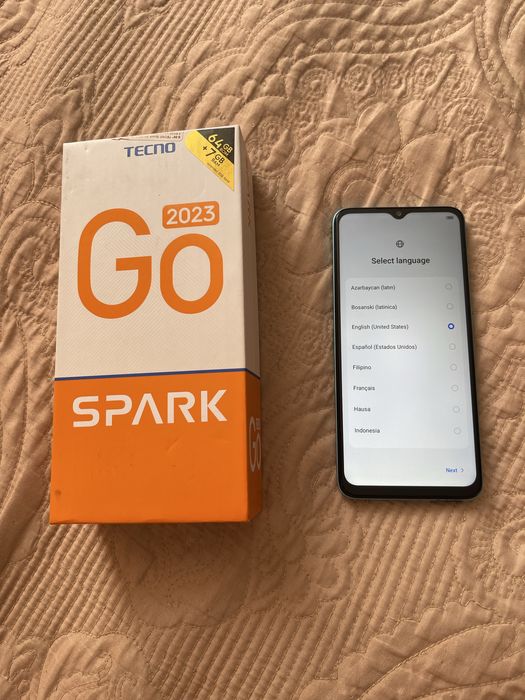 Телефон, смартфон Tecno spark go 2023 4/64(android, He iphone)