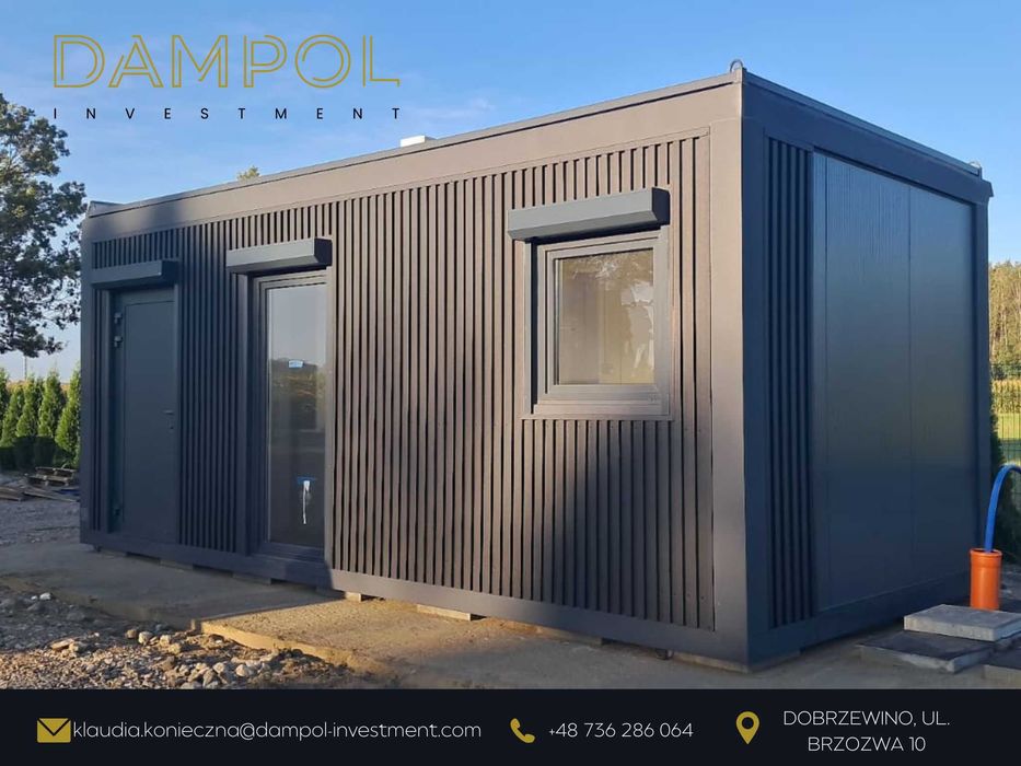 Domek 21m2/ modułowy, całoroczny, letniskowy, mobilny, biuro