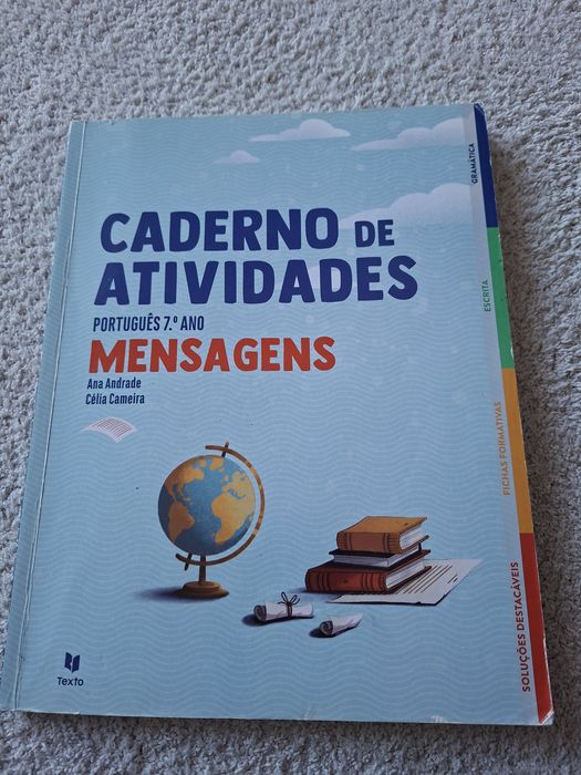 Mensagens 7. Caderno atividades