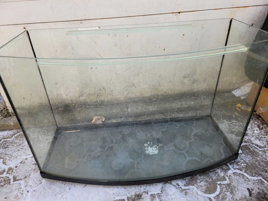 Аквариум 100л выпуклый