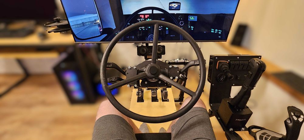 Sim Rig MOZA R12 shifter pedały TV 50