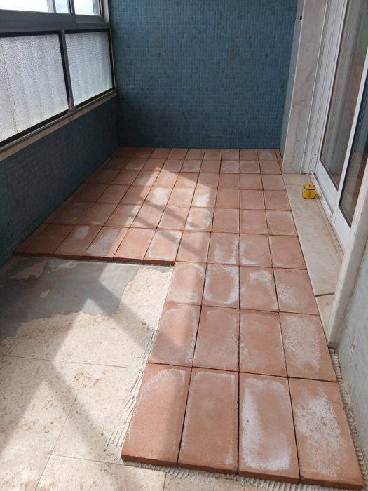 Cerâmica terracota 5m² Azulejo tradicional Portuguesa Estilo rústico mediterrâneo