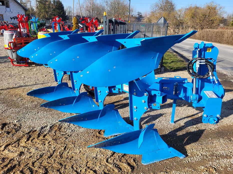 PŁUG OBROTOWY/ jednobelkowy EURO-MASZ odkładnie kvernalend 18" kołek