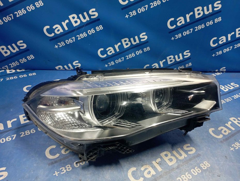 Фанар передній BMW X5 F15 чорний фонарь ліхтар Адаптивна Биксенонова