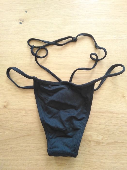 Nowy czarny dół od bikini Minimale Animale rozmiar S/36