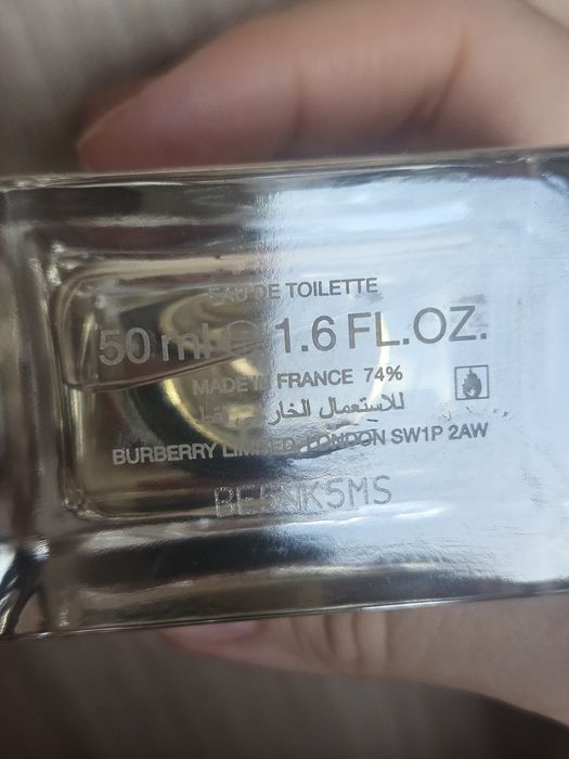 My burberry EDT unikat