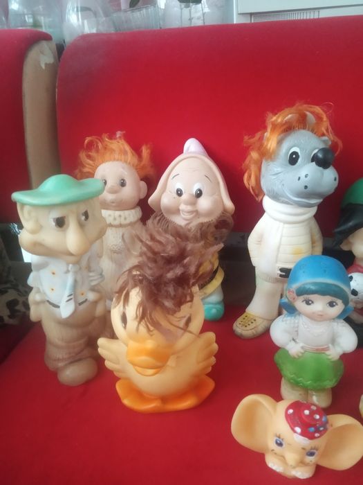 Игрушки резиновые СССР
