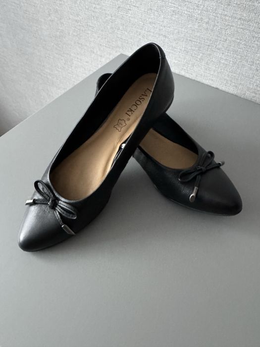 Baleriny czarne Lasocki