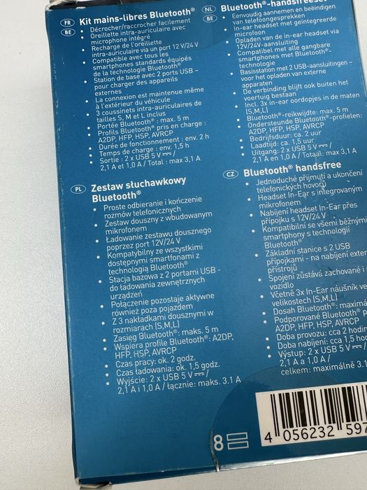 Zestaw słuchawkowy douszny Bluetooth z portami USB Silvercrest