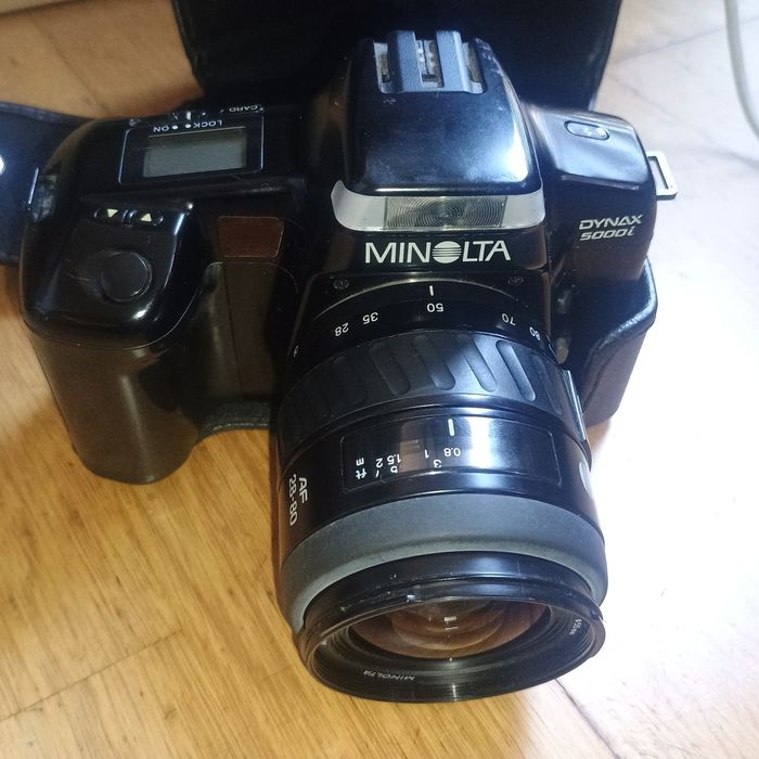 Minolta dynax 5000i + obiektyw Minolta af  28-80